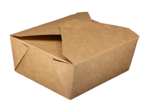 LUNCH BOX papierowy 1150ml 150x120x65 PLASTIC FREE 35 szt